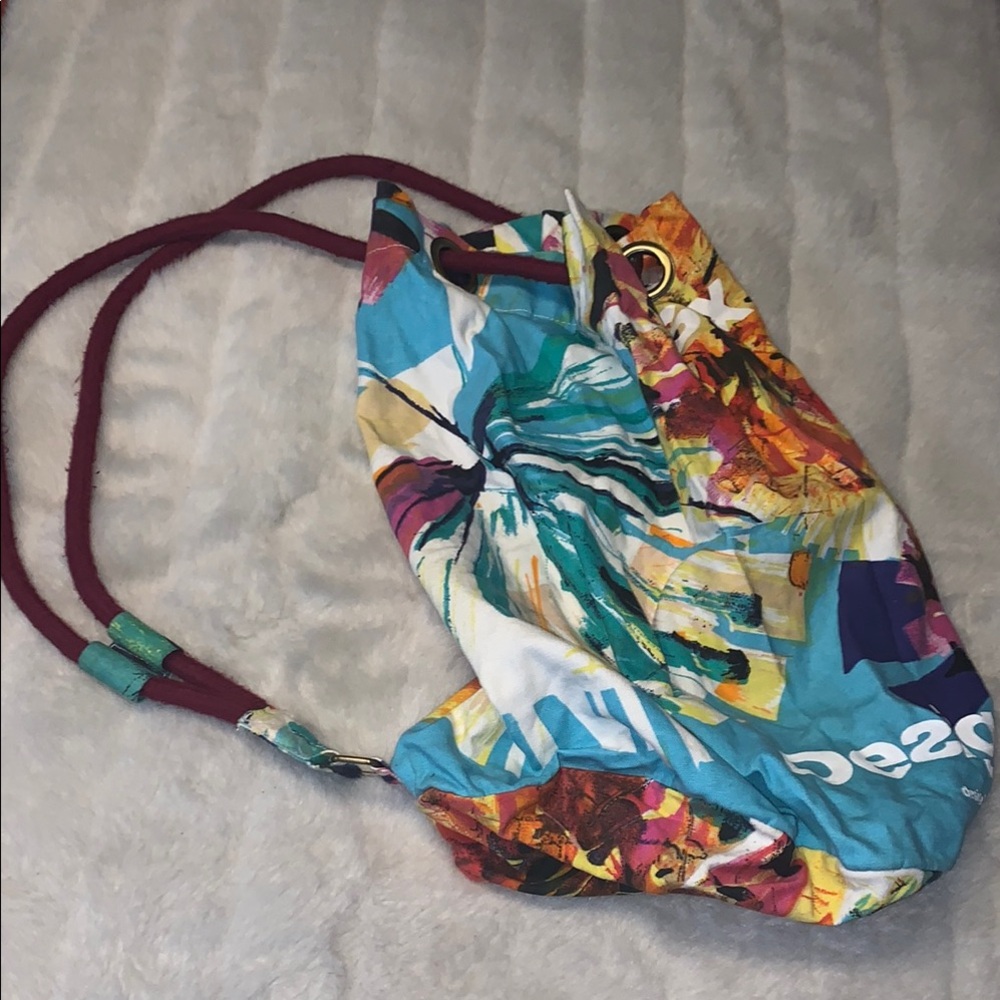 Desigual Canvas Knapsack